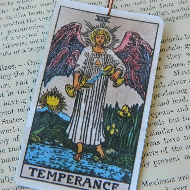 Ornament Tarot Temperance for wholesale by Sarah Wood Studio