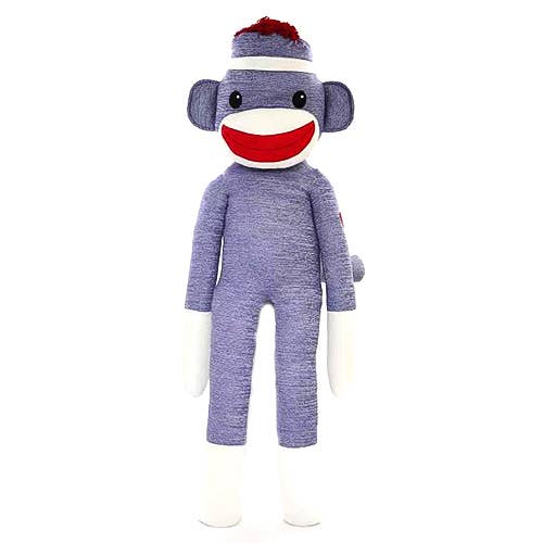 Wholesale Life-Size 6ft (72”) Sock Monkey-Giant Plush Cuddly Companion for  your store - Faire