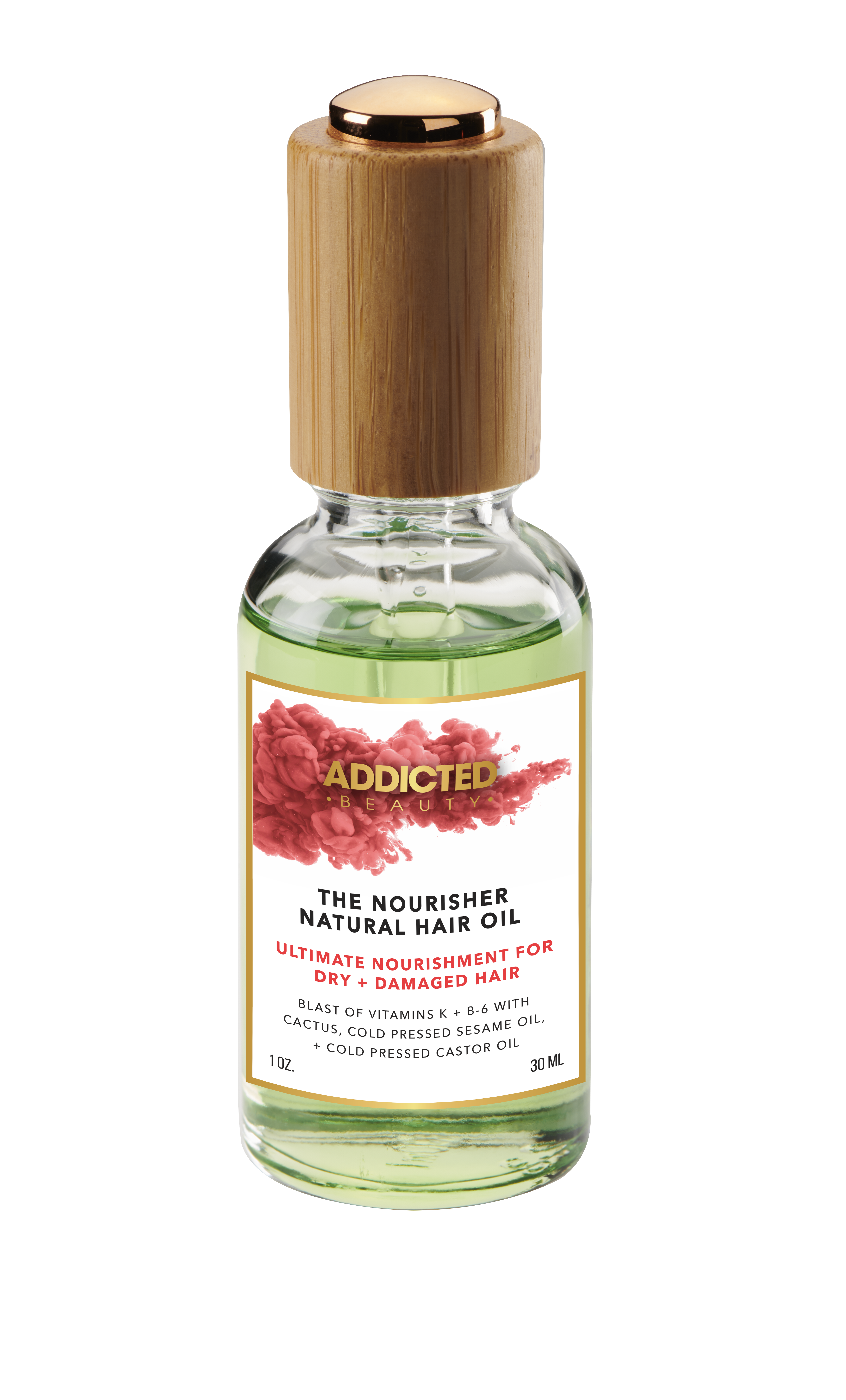 Addicted Beauty - Wholesale Hair Oil - Natural Cactus Nourishing Hair Oil0