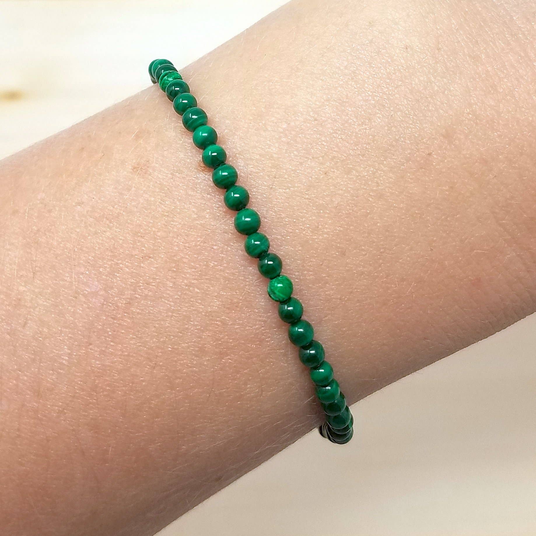 MissElenious Jewelry - Wholesale Beaded Bracelet - Malachite Beaded Bracelet0