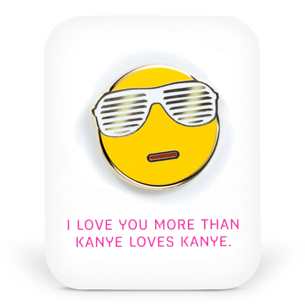 Popglory - Wholesale Lapel Pin/Button - Kanyemoji Pin0