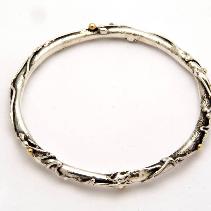 Twig Series Fused Bangle With Bronze for wholesale by Tamara Kelly Designs