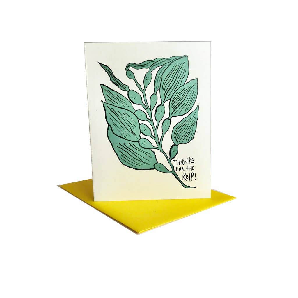 I Must Draw – Großhandel Dankeskarten – Danke für die Kelp Grußkarte1