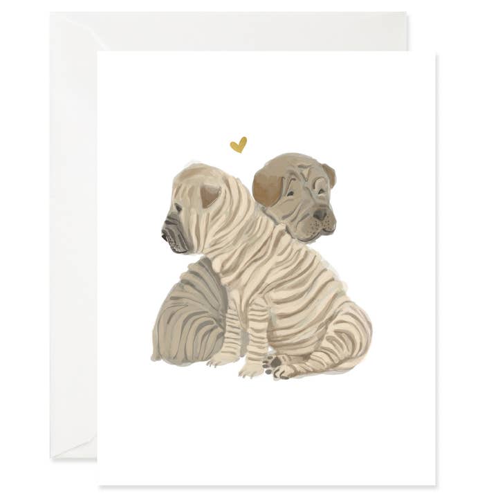 Shar Pei Love for wholesale by Good Juju Ink
