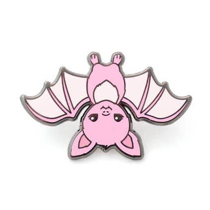 Bat Pin - Pink for wholesale by LuxCups Creative