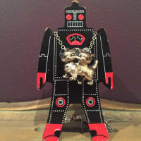 Anomaly Jewelry - Wholesale Pendant/Charm Necklace - Two Headed Cat Necklace10