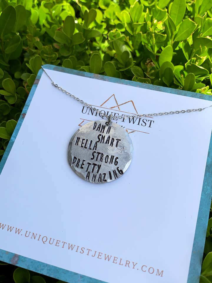 Foutu collier intelligent pour la vente par Unique Twist Jewelry