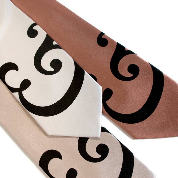 Cyberoptix Tie Lab - Wholesale Necktie - Men's - Ampersand Necktie. Caslon Font Tie2