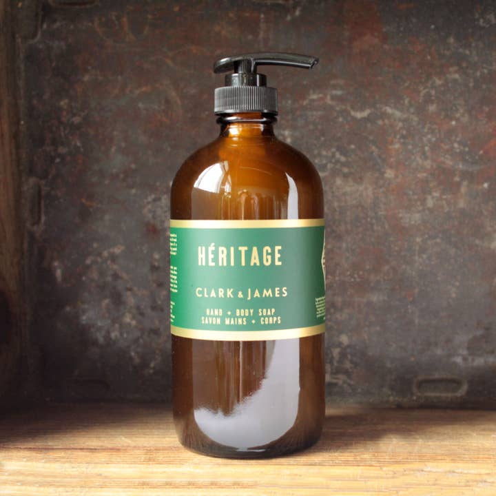 Héritage Liquid Soap for wholesale by Dot & Lil