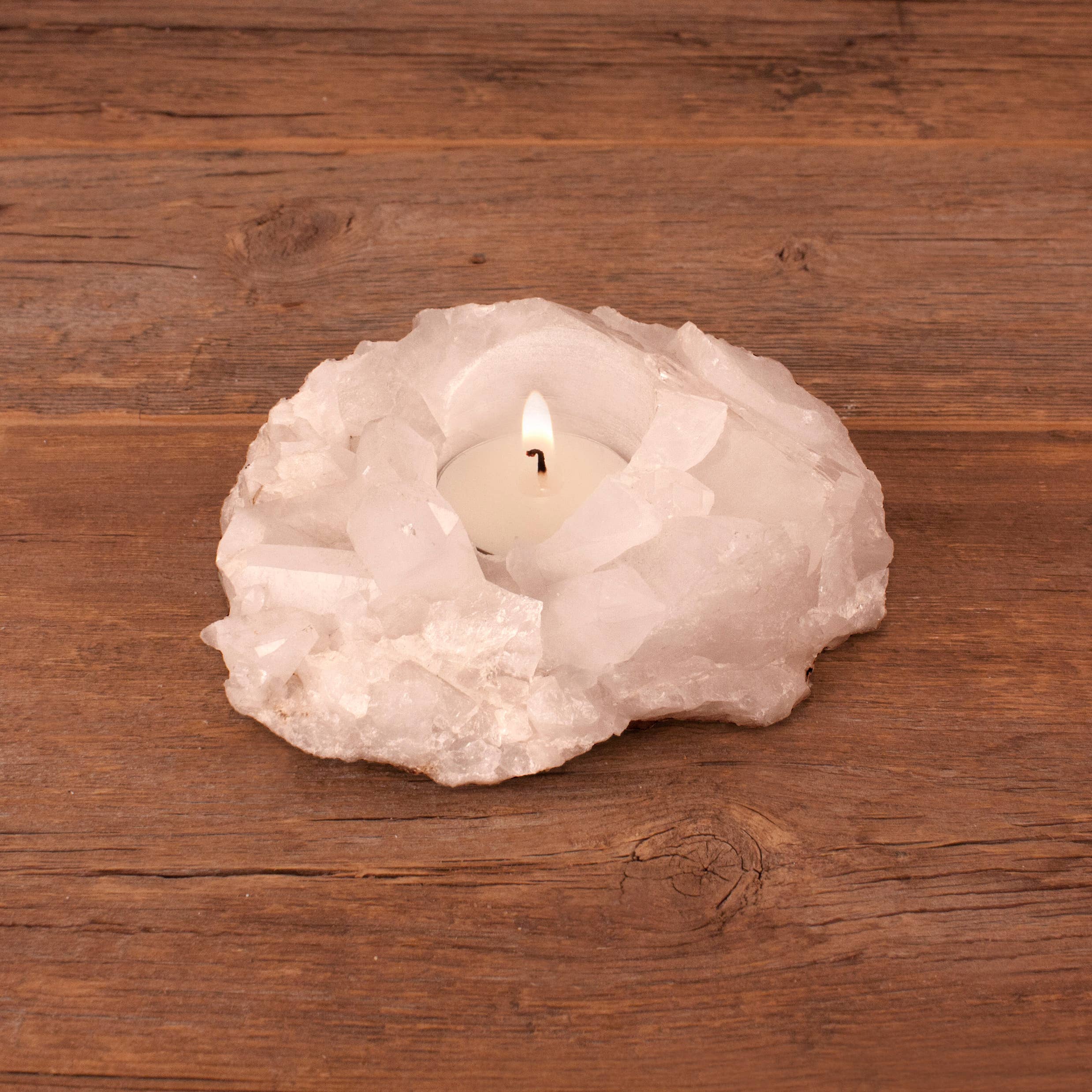 Hiouchi Jewels | Rose & Bolt Grateful Dead Jewelry - Wholesale Candle Holder - Quartz Crystal Candleholder3