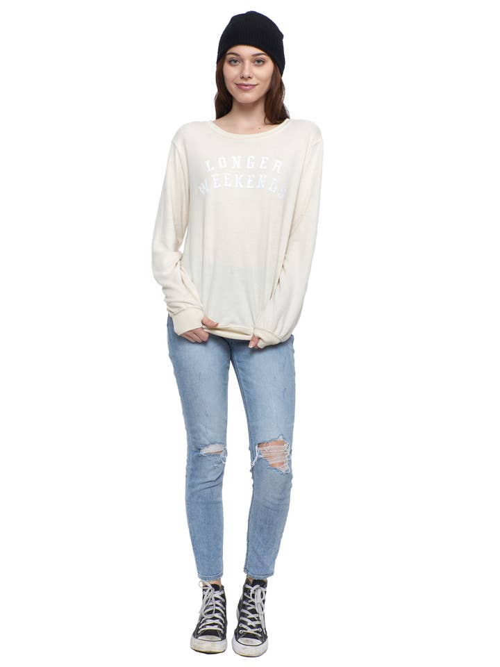 Längere Wochenenden Creme-Pul für den Großhandel von Social Sunday