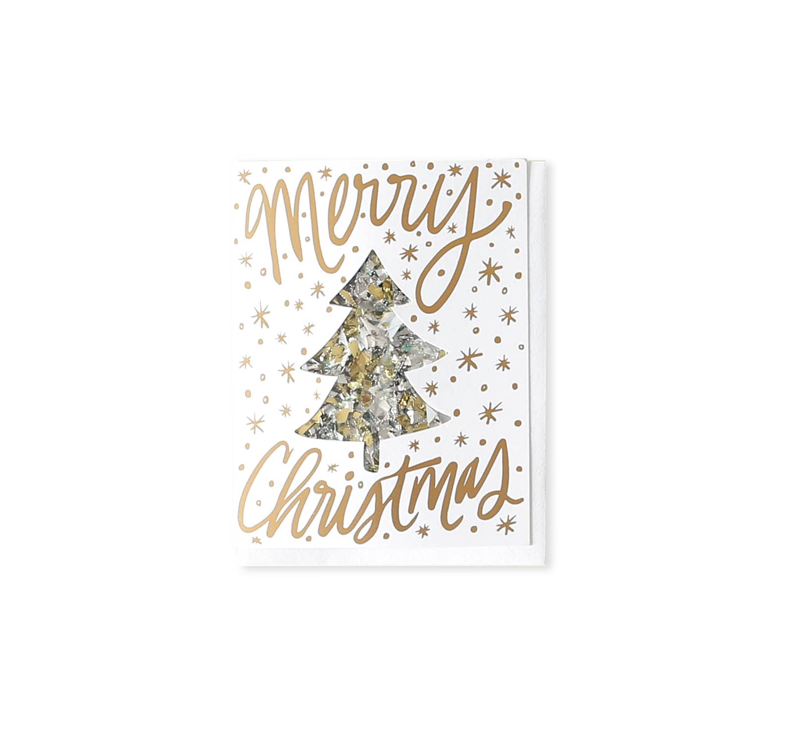Thimblepress - Wholesale Christmas Card - Confetti Card Merry Christmas Greeting Card