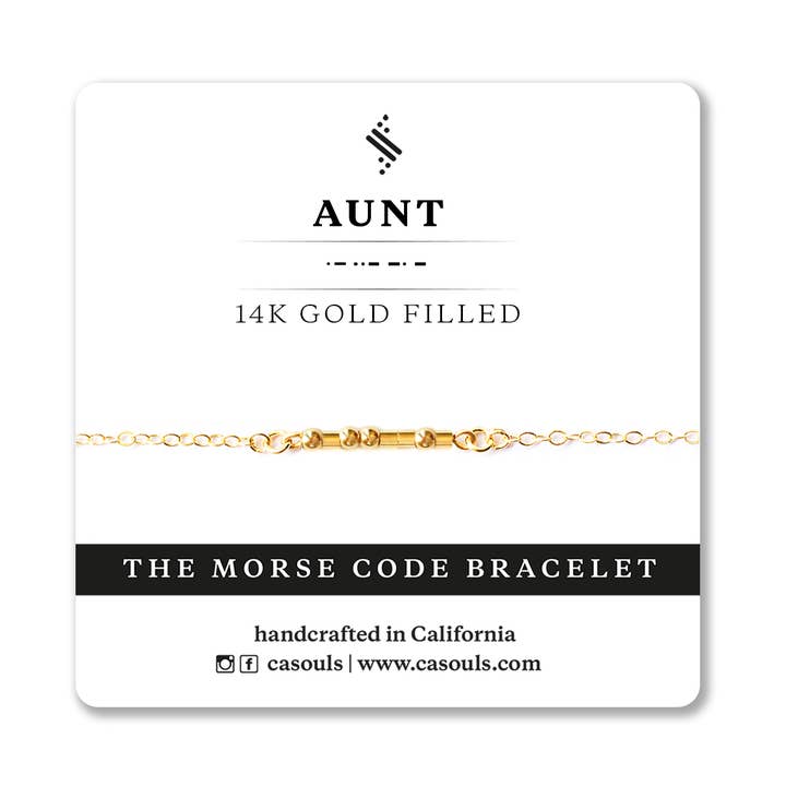 "Aunt" Bracelet for wholesale by CA Souls