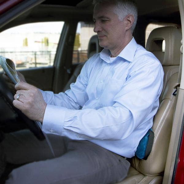 Bucky - Wholesale Lumbar Pillow - Baxter Adjustable Back Pillow - Black3