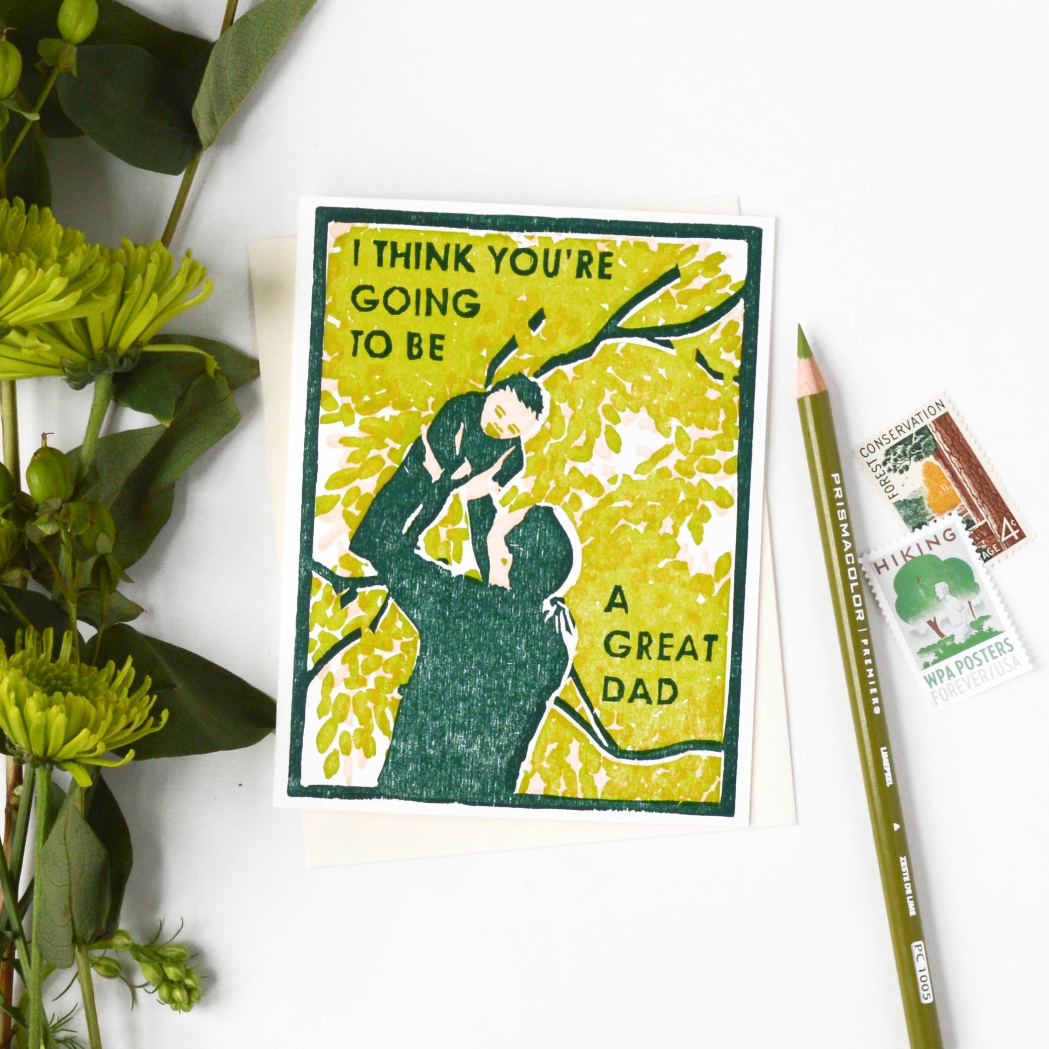 Heartell Press - Wholesale Father's Day Card - Great Dad Card1