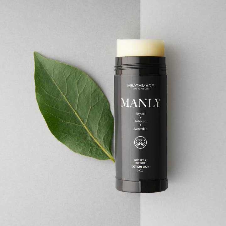 HEATHMADE - Wholesale Solid Lotion - Manly Lotion Bar - 2 oz