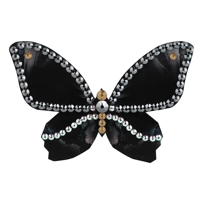 KUMA Design OÜ - Wholesale Brooch - Midnight Lady Butterfly Brooch0