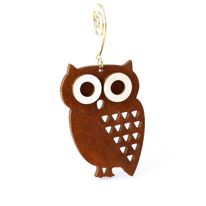 Lilla Hoot Uggla prydnad för wholesale av Green Tree Jewelry