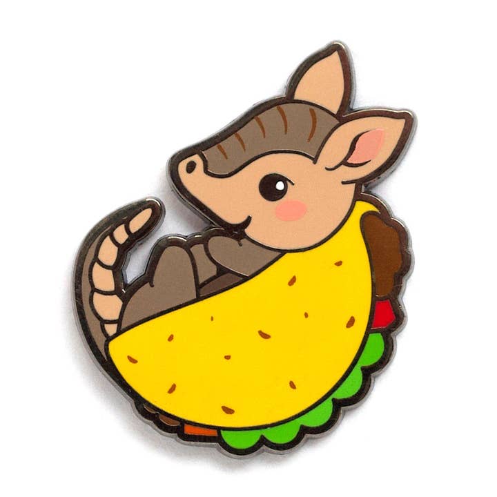 Tacodillo Pin for wholesale by LuxCups Creative