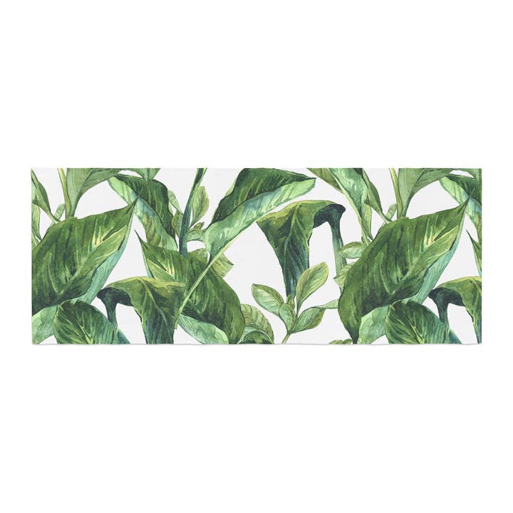 Chemin de lit Feuilles de banane pour la vente par Bedding By Kess Inhouse