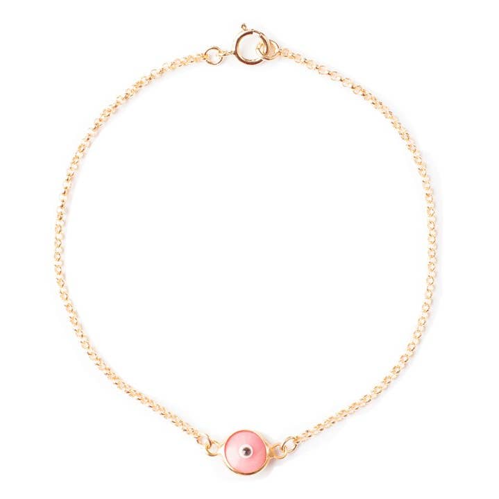 Pink Eye Selene Bracelet for wholesale by Pharao Jewelry