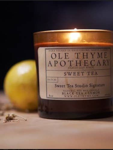 Candela per tè dolce per la vendita all'ingrosso da parte di Ole Thyme Apothecary