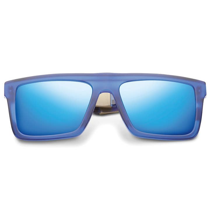 Óculos de sol Sepulveda Matte Midway Blue - Bronze antigo por atacado de IVI Vision