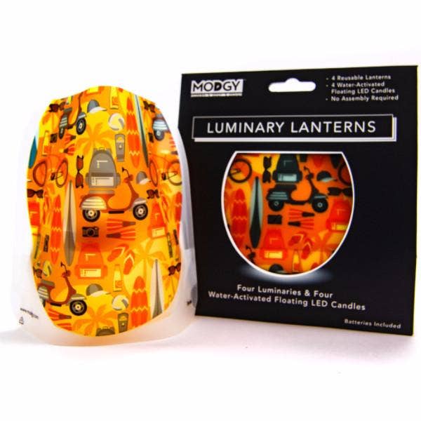 Modgy - Wholesale Lantern - Frosted Luminary Lantern - Shaka0
