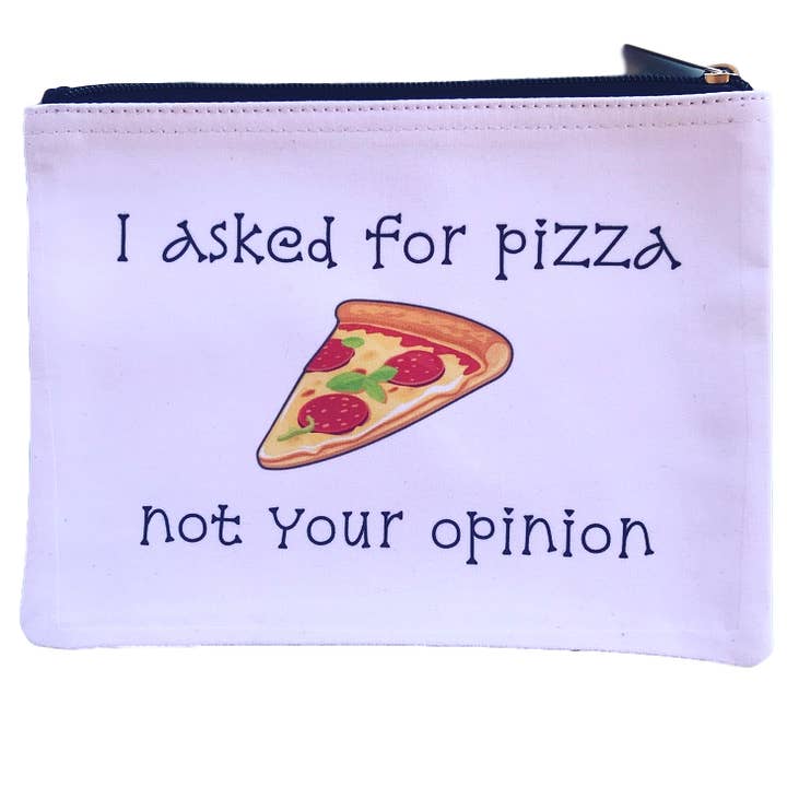 I Asked For Pizza Pouch for wholesale by Dandy Like Candy