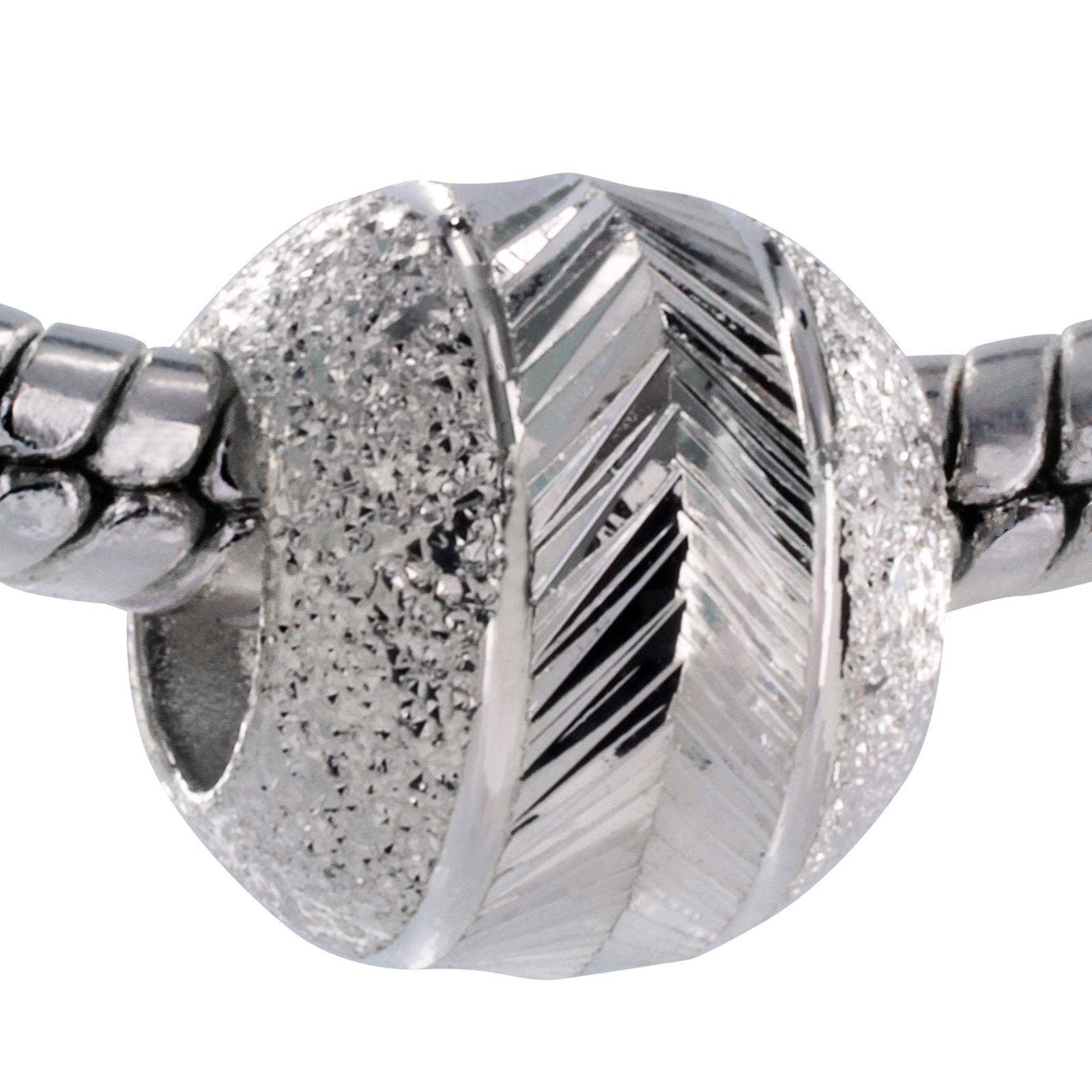 West Coast Jewelry – wholesale Individual charm/pendant – Dancing Disco Ball Silver Tone Bead Charm1