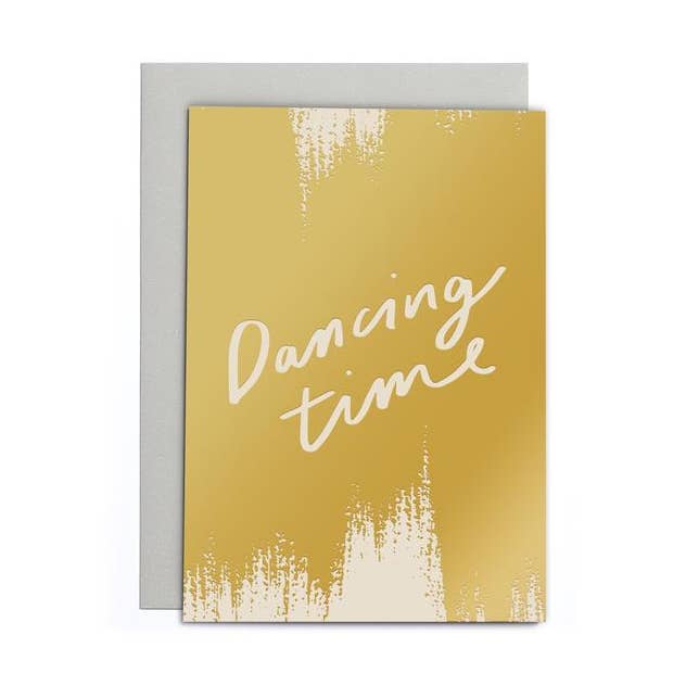 Tarjeta pequeña Dancing Time, tarjeta romántica para venta al por mayor de Old English Company