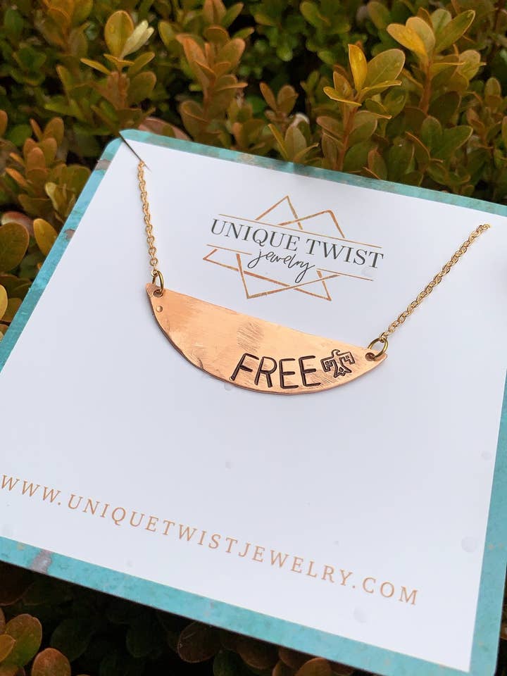 Collana Uccello Gratuito per la vendita all'ingrosso da parte di Unique Twist Jewelry