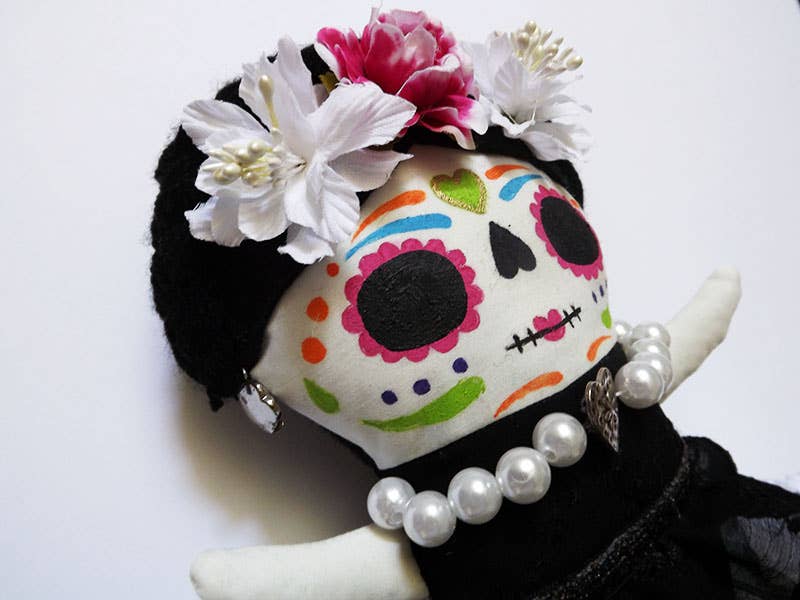 Chunchitos - Wholesale Pop - Kinderen - Handgemaakte Catrina pop, Mexicaanse pop6