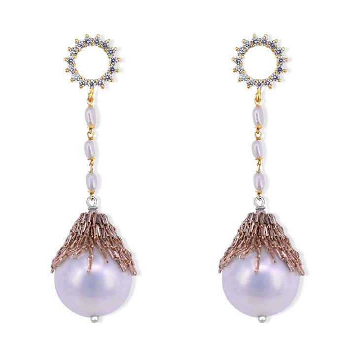 Boucles d'oreilles Fiona pour la vente par Cupidstone Accessories