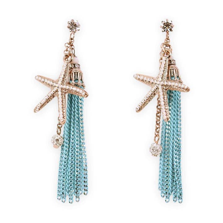 Ocean Maze Seastar Tofs Örhängen för wholesale av Cupidstone Accessories