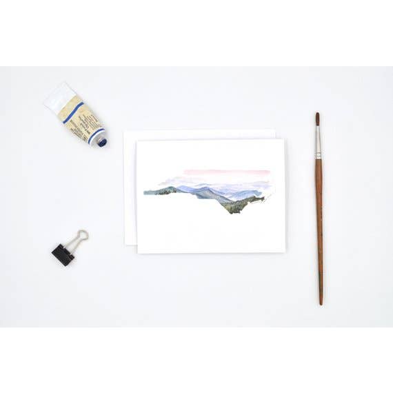 Rachel Alvarez Art - Wholesale Stationery/Notecard Set - North Carolina State Notecard Set3
