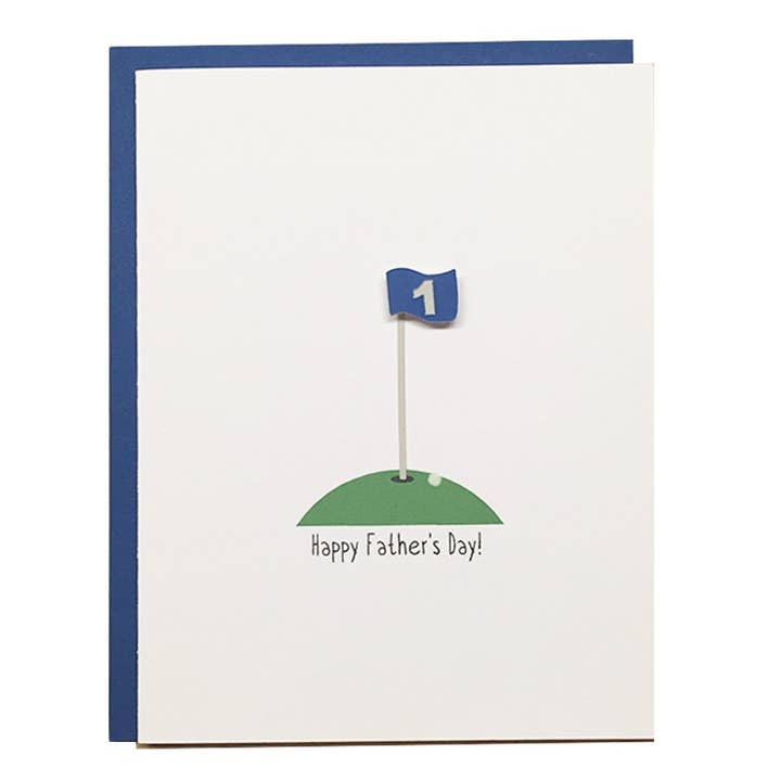 Tarjeta de golf del día del padre para venta al por mayor de Pepper Pop