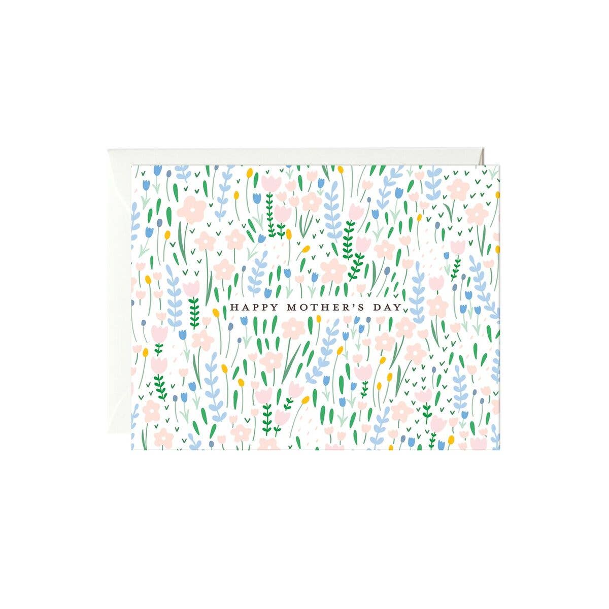 Paula & Waffle - Wholesale Mother's Day Card - Spring Florals Mother's Day Card0