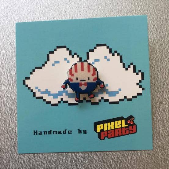 Pin de mordomo de hortelã por atacado de 8-Bit Zero