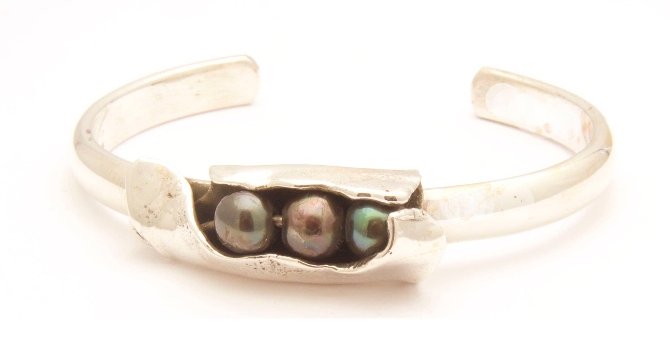 Tamara Kelly Designs - Wholesale Cuff Bracelet - Three peas in a pod cuff