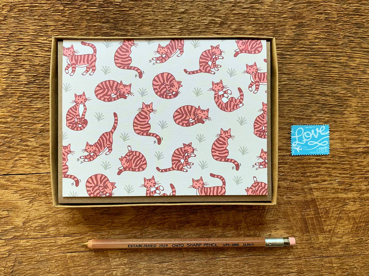 Noteworthy Paper & Press - Wholesale Everyday Greeting Card - Cat Pattern Card6