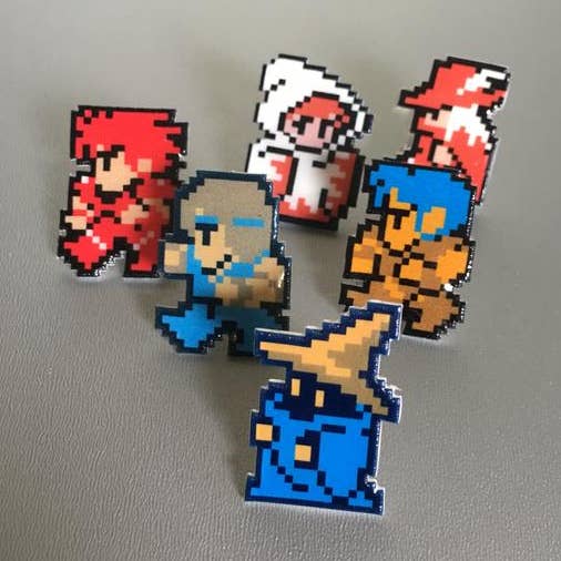 Final Fantasy Pin for engroshandel hos 8-Bit Zero