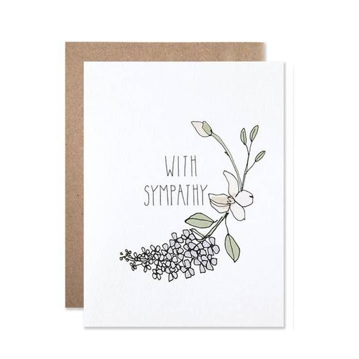Hartland Cards – wholesale Sympathy card – With Sympathy