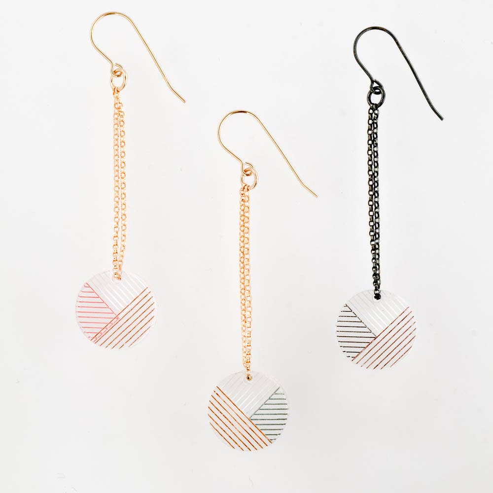 Bird of Virtue - Wholesale Dangle Earrings - Osa Earrings · Circle Drop Dangle Duster Earring4