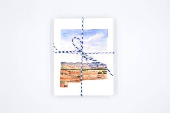 Rachel Alvarez Art - Wholesale Stationery/Notecard Set - New Mexico State Notecard Set3