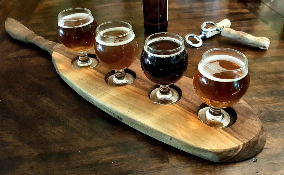 Wild Cherry Spoon co. - Wholesale Wine Tool Set - 4 Glass Beer Shot Wine Flight Holding Fathers Day Mens Gift1