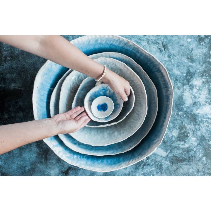 Source and Tradition LLC - Wholesale Bowl - 7" Pinch Nesting Bowl