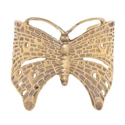 Butterfly Cuff for wholesale by Alkemie Jewelry
