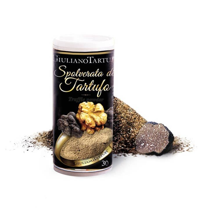 Poudre de truffe par Giuliano Tartufi pour la vente par Zia Pia