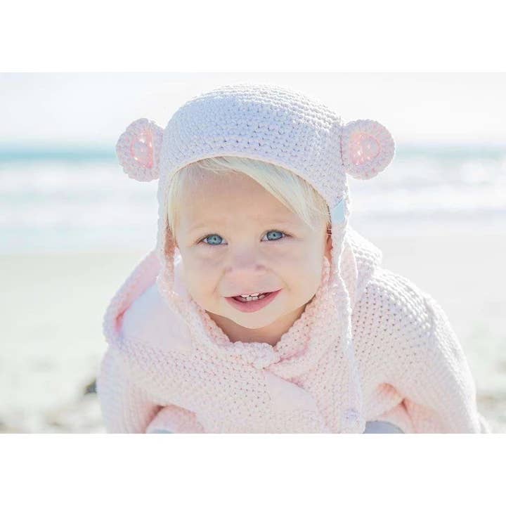 BABY CROCHET BEAR HAT for wholesale by Beba Bean